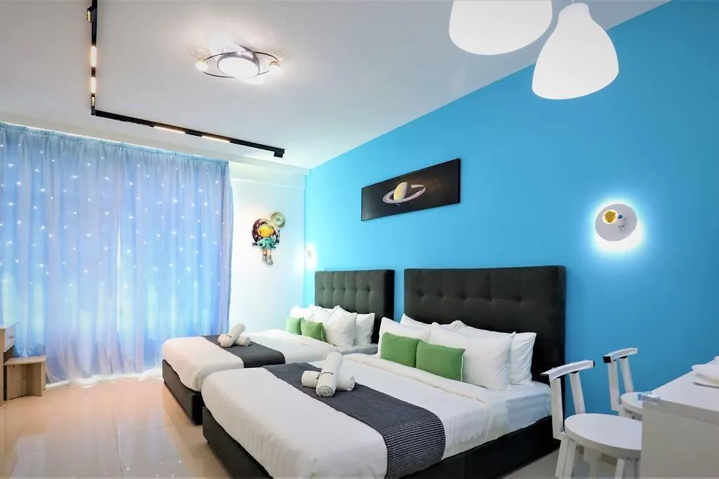 New Astronaut Theme @Melaka Town Apartment  Malacca