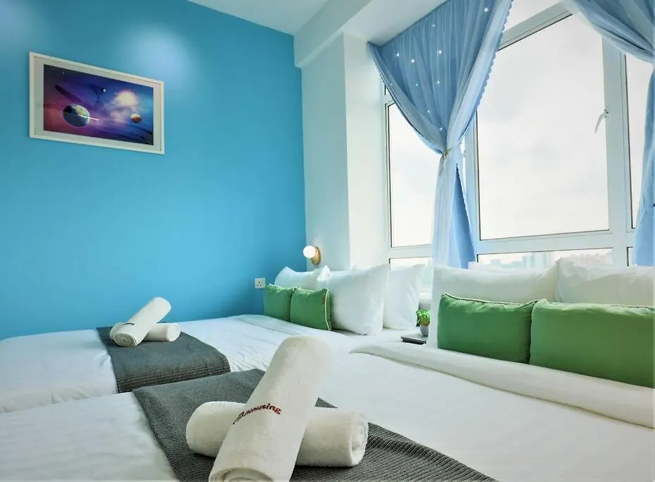 New Astronaut Theme @Melaka Town Apartment